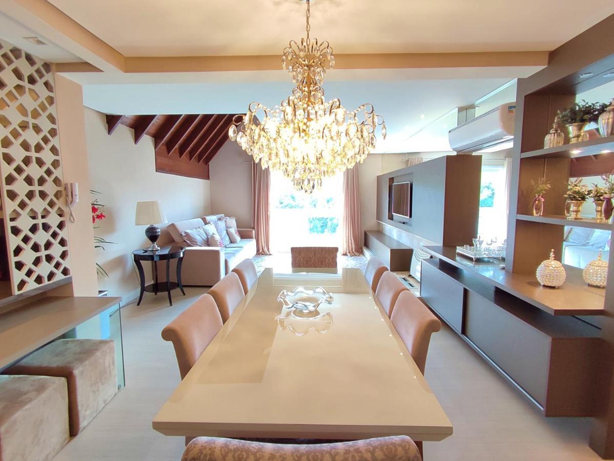 Luxuoso Apartamento Central Para 10 Pessoas Gramado Dış mekan fotoğraf