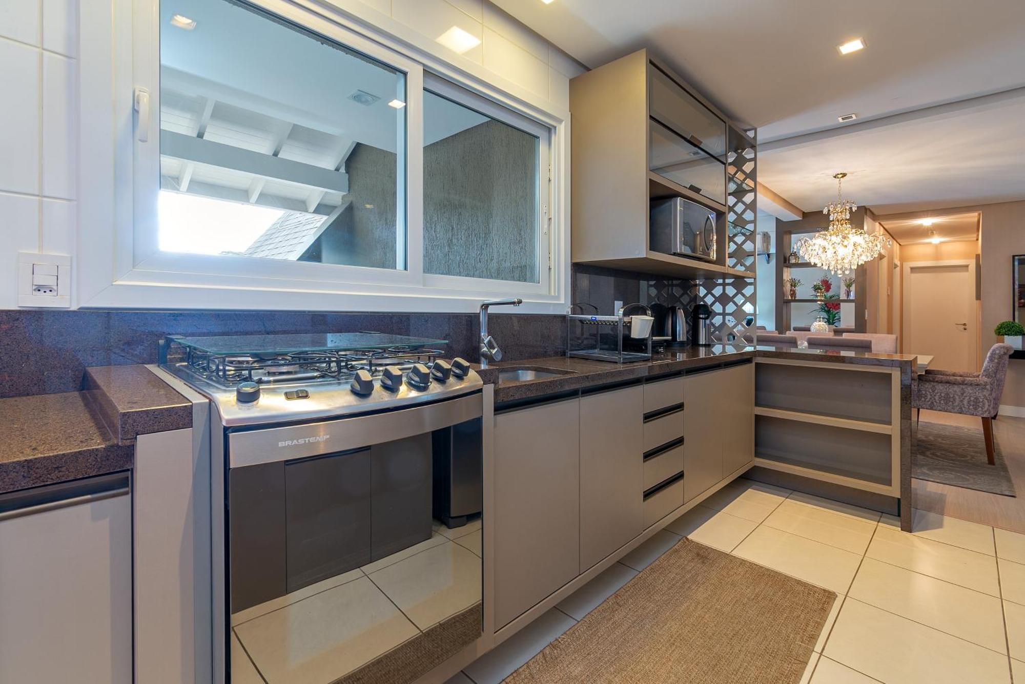 Luxuoso Apartamento Central Para 10 Pessoas Gramado Dış mekan fotoğraf